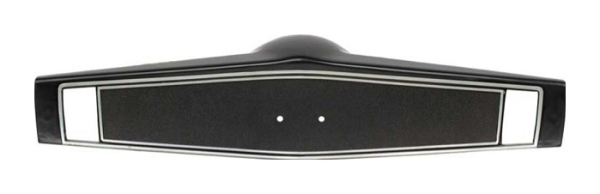 Steering Wheel Shroud for 1969-70 Chevrolet Impala / Full-Size - Black / Silver Trim