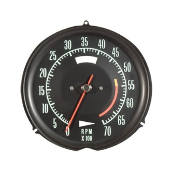 Tachometer for 1969-71 Chevrolet Corvette - 5600 RPM Red Line