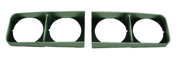 Headlight Bezels for 1969 Oldsmobile F-85, Cutlass and 442 - Pair