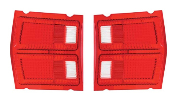 Tail Lamp Lenses for 1969 Dodge Dart - Pair