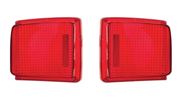Tail Lamp Lenses for 1969 Plymouth GTX - Pair