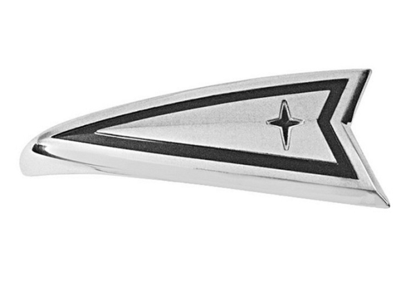Front-Emblem für 1969 Pontiac Tempest mit Chrom-Stoßstange - Arrowhead