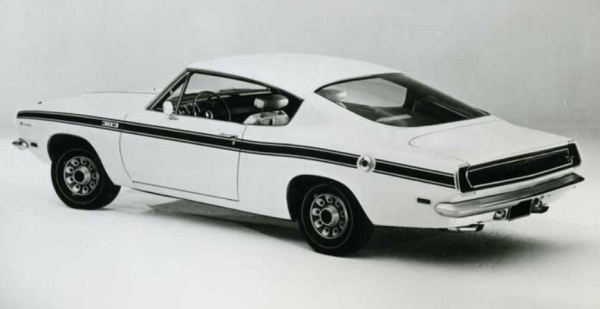 Stripe Set for 1969 Plymouth Barracuda 383 - Upper Body Stripes