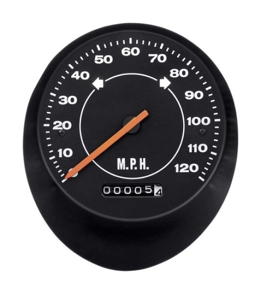 Speedometer for 1970-74 Plymouth Barracuda and Cuda - Display in Miles