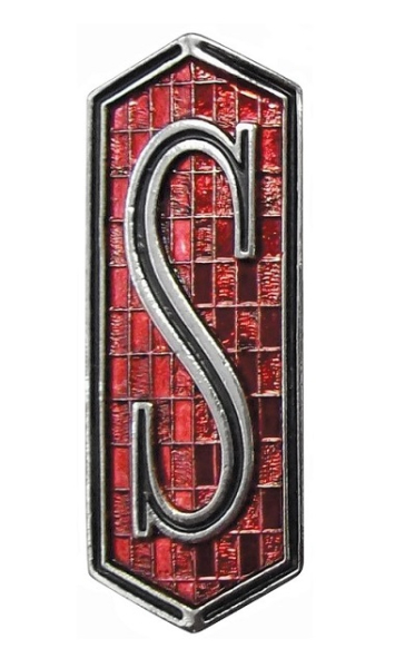 Door Panel Emblem for 1971-72 Oldsmobile Cutlass S - S