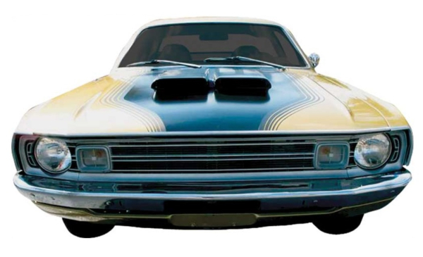 Streifen-Set für 1971-72 Dodge Demon - Hauben-Streifen