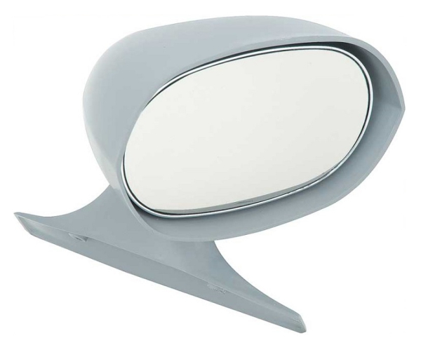 Primered Outer Door Mirror for 1971-74 Plymouth B/E-Body models - right hand side