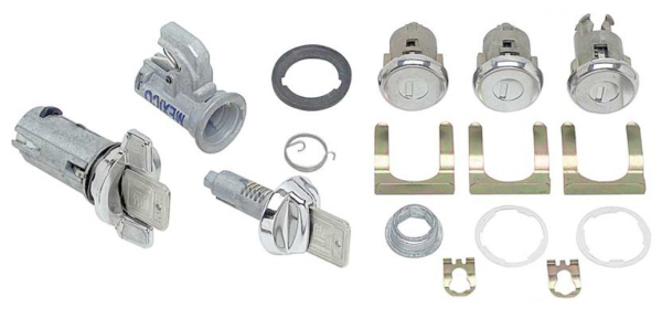 Lock Set -D- for 1971-76 Chevrolet Full Size models