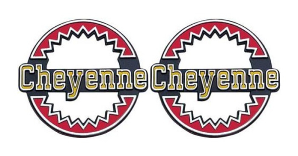 Seitenteil-Embleme für 1973-79 Chevrolet K5 Blazer - Cheyenne