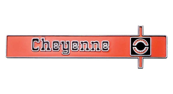 Dash Panel Emblem for 1975-80 Chevrolet Pickup - Cheyenne