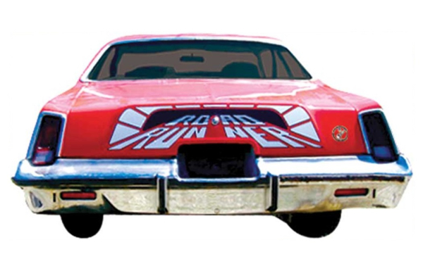 Rear Decal for 1975 Plymouth Road Runner - Tunnel