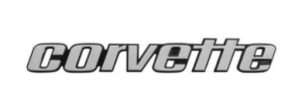 Heck-Emblem für 1976 Chevrolet Corvette - CORVETTE