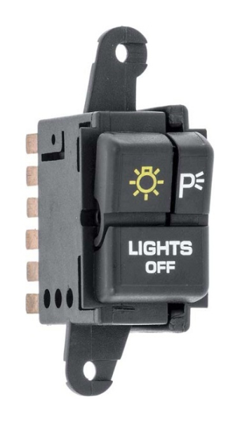 Headlight Switch for 1985-90 Chevrolet Full-Size Models - Without Auto On/Off