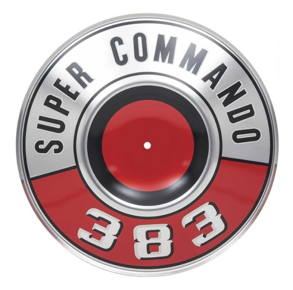Luftfilter-Blende für 1967-68 Mopar 383 Super Commando - rot