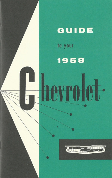 1958 Chevrolet Full-Size - Betriebsanleitung (englisch)