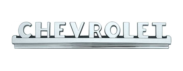 Hood Emblems for 1950-52 Chevrolet Pickup - CHEVROLET