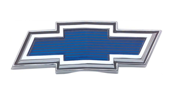 Hood Emblem for 1969-70 Chevrolet Pickup - Blue Bow Tie