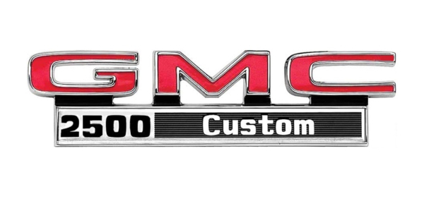 Fender Emblems for 1971-72 GMC 2500 Custom - GMC 2500 Custom