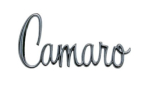 Rear Emblem for 1970-74 Chevrolet Camaro - Lettering Camaro