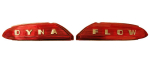 Trunk Ornament Inserts for 1950-52 Buick - DYNA FLOW