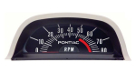 Hood Tachometer for 1968 Pontiac Firebird 8-Cylinder Models - 5500 RPM