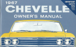 1967 Chevrolet Chevelle - Betriebsanleitung (englisch)
